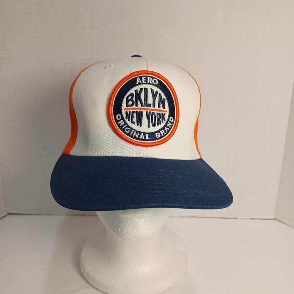 Aeropostale Other - AERO BKLYN New‎ York Original Brand Orange Blue White Baseball Cap Hat